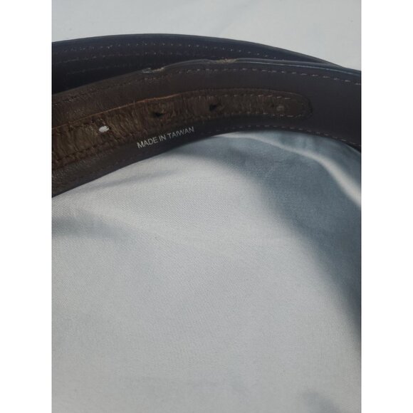 Alpaca Mexico Belt Bucle Nocona Leather Western Native Belt Men's Size 40 - Picture 10 of 12